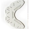 Protector Bucal Plano ajustable Blanco