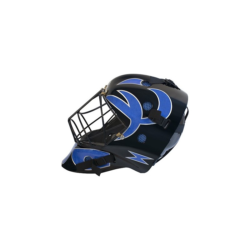 Casco Arquero Hockey Césped  Madman Azul