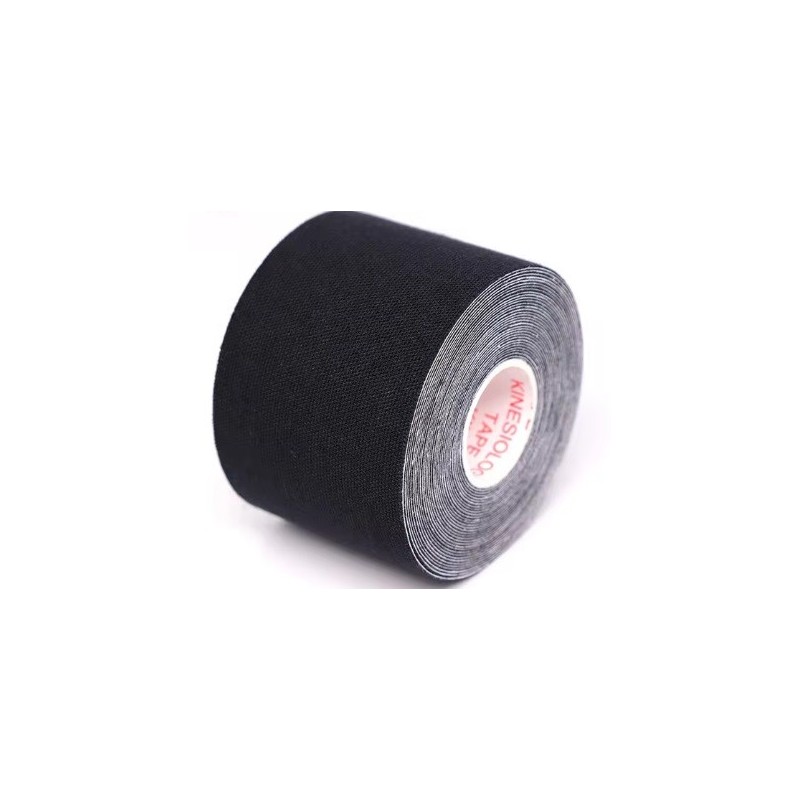 TAPE KINESIOLOGÍA 2.5 X 5 MTS NEGRO